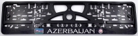 3D plate number holder  - AZERBAIJAN
