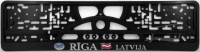 3D plate number holder  - Rīga/Latvija 