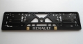 Relief number plate holder -  Renault