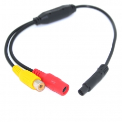 Car Video Cable RCA-4PIN For Car Rear View Camera  ― AUTOERA.LV