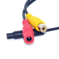 Car Video Cable RCA-4PIN For Car Rear View Camera 