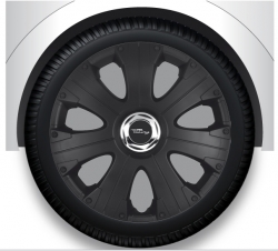 Wheel covers set - Racing Pro Black, 16" ― AUTOERA.LV