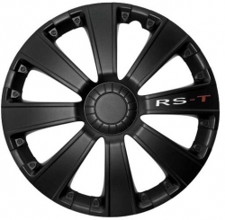 Wheel covers set - RS-T Black, 16"  ― AUTOERA.LV