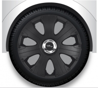 Wheel covers set Racing Pro Black, 13"