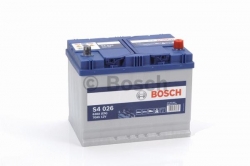 Auto akumulators - BOSCH 70Ah, 630A, 12V (-/+) /ar  standra izmēra klemmes ― AUTOERA.LV