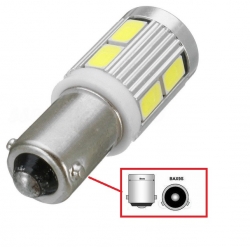 10LED Sidelight bulb H6W (error free angel eyes) /for BMW  E39/E60/ E63/E83 BAX9S ― AUTOERA.LV