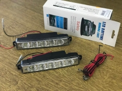 К-т ламп дневного освещения, 5x1W LED, 12В ― AUTOERA.LV