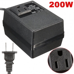Strāvas pārveidotājs 220V -> 110V (200 W) ― AUTOERA.LV