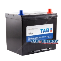 Car battery - TAB 60Ah 600A, 12V