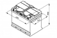 Car battery  - TAB POLAR 75Ah, 740A, 12V