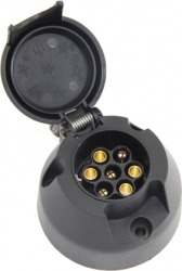 Piekābes štekeris 7 kontakti   ― AUTOERA.LV