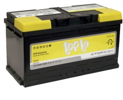 EFB auto akumulators - TOPLA (START & GO), 90Ah, 850A, 12V ― AUTOERA.LV