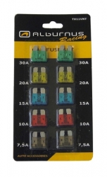 Drošinātāju komplekts (izmērs - midi). Veids - ATS ― AUTOERA.LV