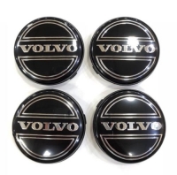 Discs inserts/caps set Volvo, 4x64mm 