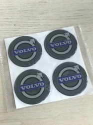 ALLOY WHEEL TRIM CENTRE CAP DECAL LOGO VOLVO 56MM    ― AUTOERA.LV