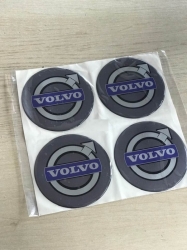 ALLOY WHEEL TRIM CENTRE CAP DECAL LOGO VOLVO 70MM ― AUTOERA.LV