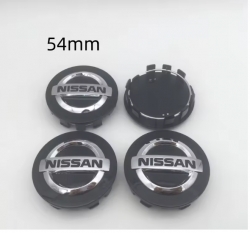 Alloy wheel hub caps for Nissan 54mm, 4pcs ― AUTOERA.LV