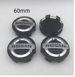 Заглушки для литых дисков Nissan 60мм, 4шт. ― AUTOERA.LV