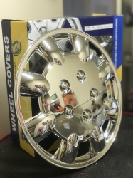 Dekoratīvo disku uzliku komplekts  R14" - hromēts ― AUTOERA.LV