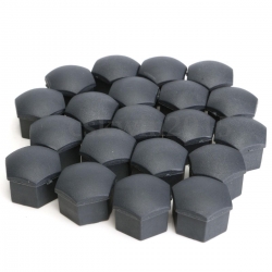 Disku uzgriežņu miciņas 17mm, tumši pelēkas, 20gb. ― AUTOERA.LV