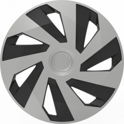 Wheel cover set - VECTOR SILVER/BLACK, 15" ― AUTOERA.LV