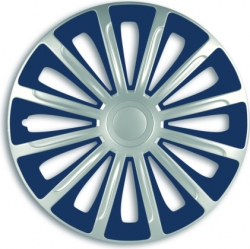 Hubcap set - TREND SILVER-BLACK, 15" ― AUTOERA.LV