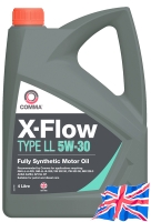 Synthetic motor oil  - Comma X-Flow Type LL 5W30, 5L