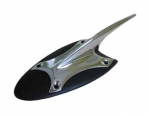 Antenna imitation, black/chrome ― AUTOERA.LV