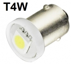 Gaismas diods, balts, 1LED, 12V ― AUTOERA.LV