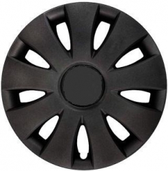 Dekoratīvo disku uzliku komplekts - Aura Black, 16" ― AUTOERA.LV
