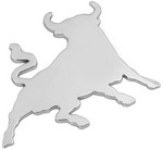 Sticker 3D  - Bull ― AUTOERA.LV