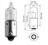 Галогеновая лампочка H20W, 12V