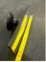 Papild spogulis ar piesūcekni 152x53mm (pavisam nedaudz ieliekts)