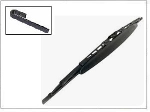 Stikla tīrītājs ar spoileri