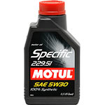 Синтетическое моторное масло Motul Specific MB 229.51 5W-30, 1L 