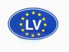 Sticker "LV Euro" ― AUTOERA.LV